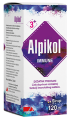 Alpikol IMMUNE sirup, malina