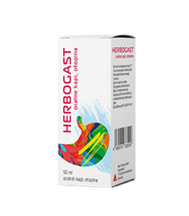 Herbogast oralne kapi, otopina, 50 ml