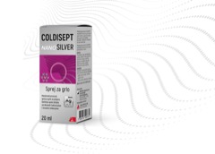 Coldisept nanoSILVER sprej za grlo, 20 ml